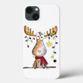 Niedlicher Whimsischer Weihnachtsschlamm Case-Mate iPhone Hülle (Rückseite)