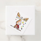 Niedlicher Whimsischer Weihnachtsschlamm Geschenkanhänger (Beispiel)