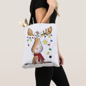 Niedlicher Whimsischer Weihnachtsschlamm Tasche (Von Nahem)
