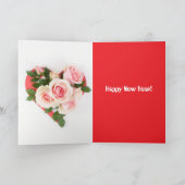 Niedlicher White Cat Calendar 2025 Personalisiert Karte (Innenseite)