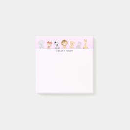 Niedlicher Wild Cups farbiger Farbverlauf Personal Post-it Klebezettel