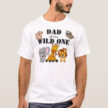 Niedlicher Wild One Jungle Safari Vater