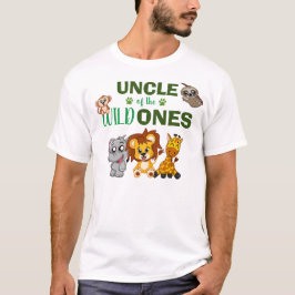 Niedlicher Wild One Jungle Safari Zoo Tier Twins O T-Shirt