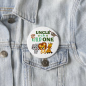 Niedlicher Wild One Jungle Safari Zoo Tierkreis Button (Beispiel)