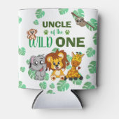Niedlicher Wild One Jungle Safari Zoo Tierkreis Dosenkühler (Vorderseite)