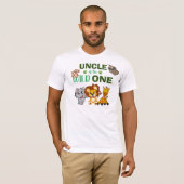 Niedlicher Wild One Jungle Safari Zoo Tierkreis T-Shirt (Vorne ganz)