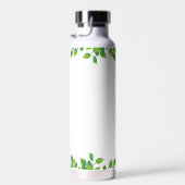 Niedlicher Wilder Elefant auf White Water Flasche (Rechts)