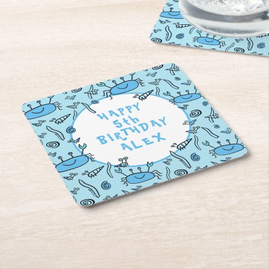 Niedlicher Wildtiere Rechteckiger Pappuntersetzer (angewinkelt)