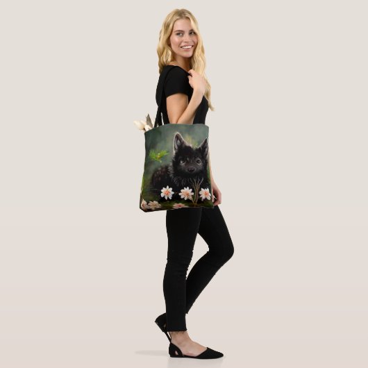 Niedlicher Wildtiertosack Tasche (Am Model)