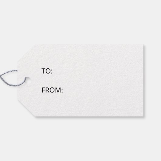 Niedlicher Winter Snowman Line Kunst-Illustration Geschenkanhänger (Rückseite Horizontal)