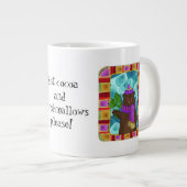 Niedlicher Wintergarten! Fügen Sie Ihren eigenen T Jumbo-Tasse (Vorderseite Rechts)