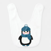 Niedlicher Winterpenguin-Baby-Schellfisch