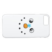 niedlicher Wintersnowman und -schneeflocke Case-Mate iPhone Hülle (Rückseite (Horizontal))