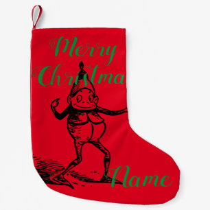 Niedlicher Winterurlaub Elf Thunder_Cove Kleiner Weihnachtsstrumpf