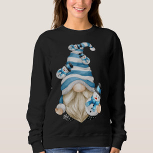 Niedlicher Winterurlaub Familienweihnachtsgenom mi Sweatshirt
