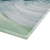 Niedlicher Winterurlaub Snowman | Weihnachten Schneidebrett (Ecke)