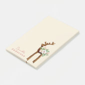 Niedlicher Winterweihnachtsstichtenmindestwert für Post-it Klebezettel (angewinkelt)