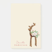 Niedlicher Winterweihnachtsstichtenmindestwert für Post-it Klebezettel (Vorderseite)