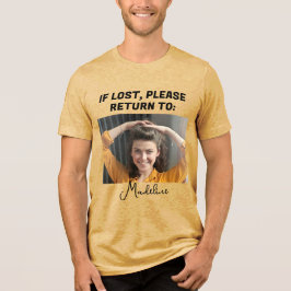 Niedlicher Witz, wenn Sie verloren haben, kehren S Tri-Blend Shirt