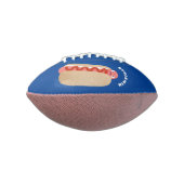 Niedlicher Witzhund Weiner Cartoon Football (Gedreht 90)