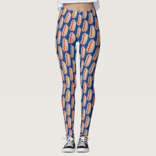 Niedlicher Witzhund Weiner Cartoon Leggings