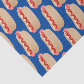 Niedlicher Witzhund Weiner Cartoon Seidenpapier (Ausschnitt)