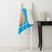 Niedlicher Witzhund Weiner Cartoon Sherpadecke (Beispiel)