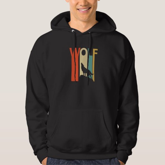Niedlicher Wolf Hoodie (Vorderseite)