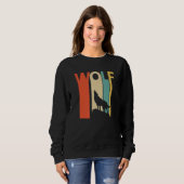Niedlicher Wolf Sweatshirt (Vorne ganz)