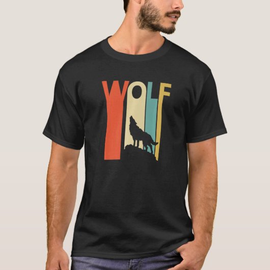 Niedlicher Wolf T-Shirt (Vorderseite)