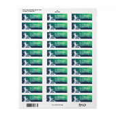 Niedlicher Wolf und Howl auf Vollmond (Vorne)