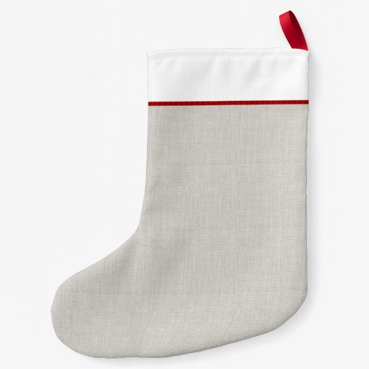 Niedlicher Wollschwarz-Schafe-Cartoon-Fun Custom X Kleiner Weihnachtsstrumpf (Rückseite)