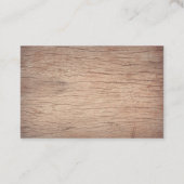 Niedlicher Woodland Animal Child Daycare Service Visitenkarte (Rückseite)