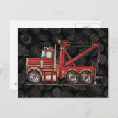 Niedlicher Wrecker Postkarte (Vorne/Hinten)
