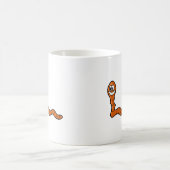Niedlicher Wurm Kaffeetasse (Mittel)
