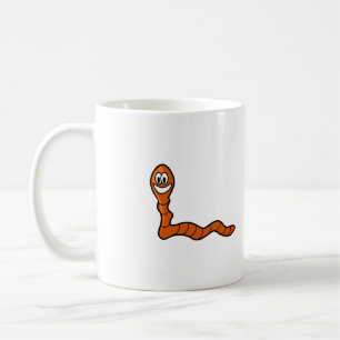 Niedlicher Wurm Kaffeetasse