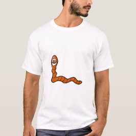 Niedlicher Wurm T-Shirt