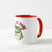 Niedlicher wütender Frosch Tasse (VorderseiteRechts)