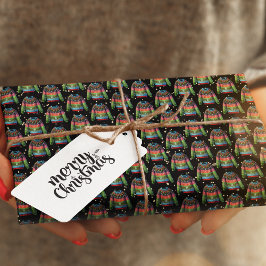 Niedlicher Xmas Holly Berries Ugly Weihnachtssüßer Geschenkpapier