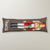 Niedlicher Xmas Nutcracker King Cartoon Seitenschläferkissen (Rückseite)