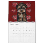 Niedlicher Yorkie-Kalender Kalender (Feb 2026)