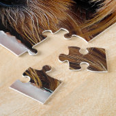 Niedlicher Yorkshire-Terrier-Hund Puzzle (Seite)
