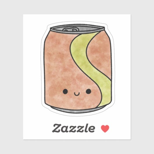 Niedlicher Yummy-Cola Aufkleber (Blatt)