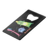 Niedlicher Zahnbürste Zahnpasta-Cartoon Geldbeutel Flaschenöffner (Vorderseite Schrägansicht)