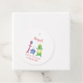 Niedlicher Zahnbürste Zahnpasta-Cartoon Geschenkanhänger (Beispiel)