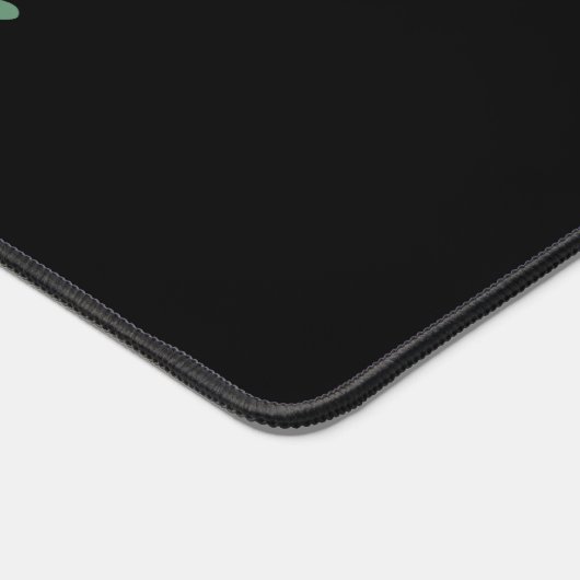 Niedlicher Zahnbürste Zahnpasta-Cartoon Schreibtischunterlage (Ecke)