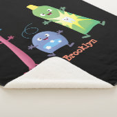 Niedlicher Zahnbürste Zahnpasta-Cartoon Sherpadecke (3/4)