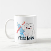 Niedlicher Zahnflossenbock Kaffeetasse (Links)