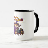 Niedlicher Zauberer Hamster Kaffeebecher Tasse (VorderseiteRechts)