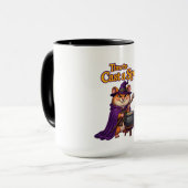 Niedlicher Zauberer Hamster Kaffeebecher Tasse (Vorderseite Links)
